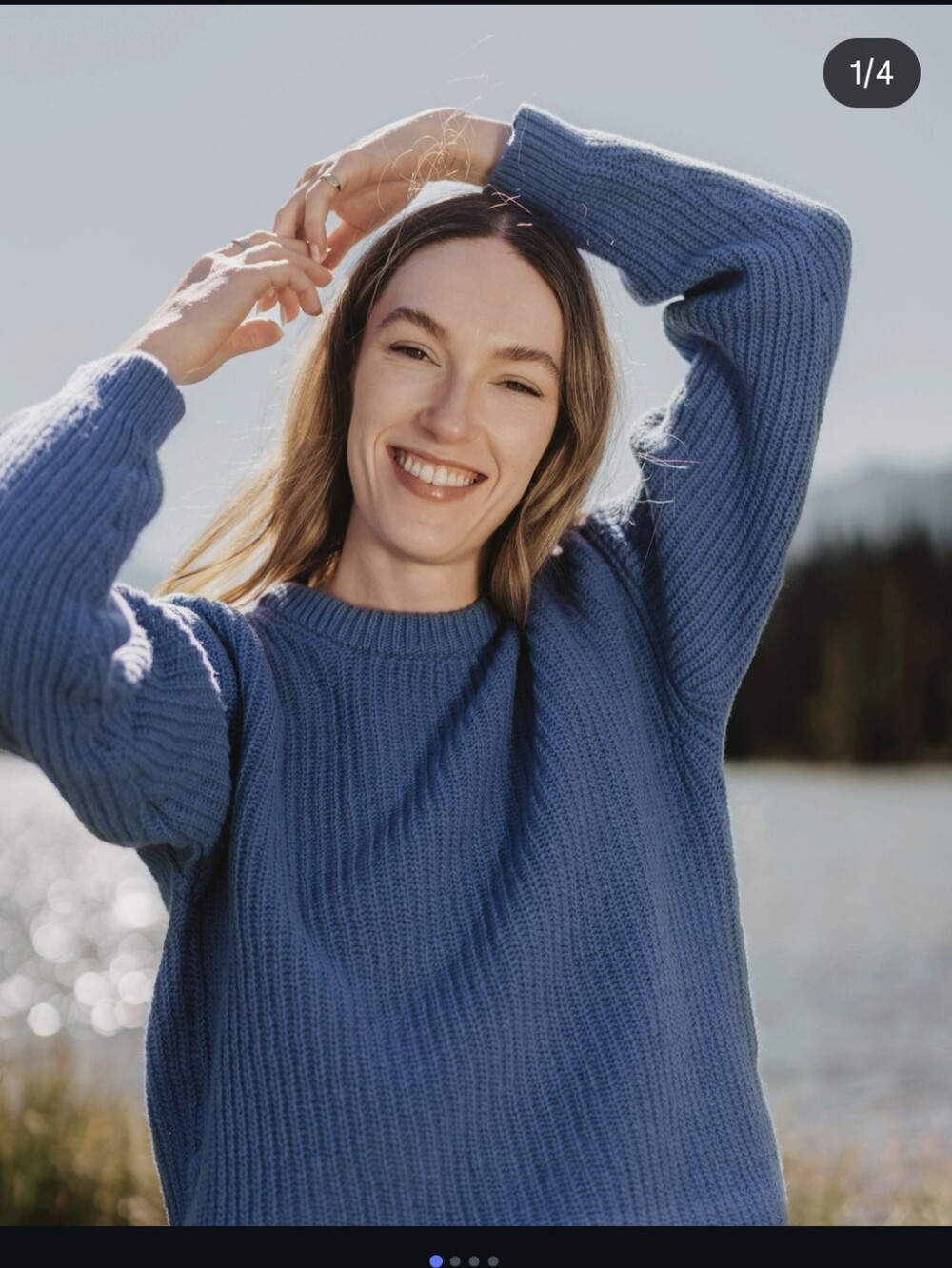 Poppy Barley Wool Cove Crewneck size Small